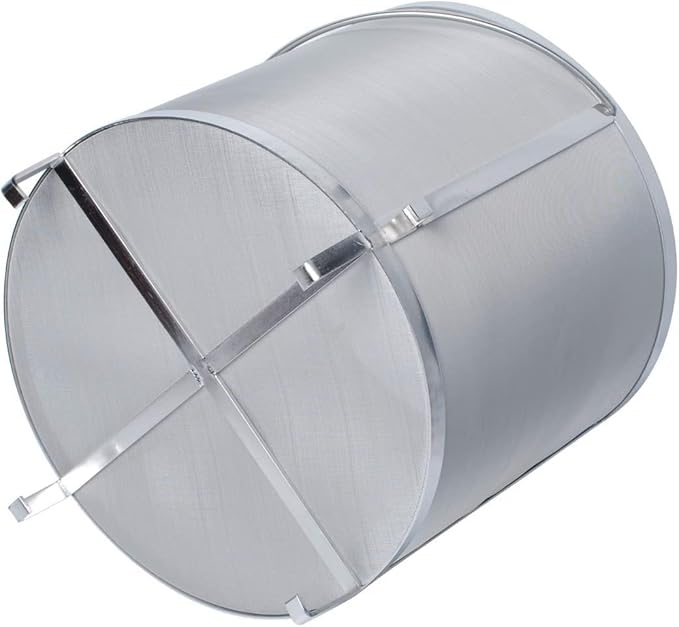 Gekufa Hop Filter 300 Micron 304 Stainless Steel – 11.8" x 12.2" Dry Hop Strainer for Homebrew, Beer, Wine, Tea & Coffee – Rust-Resistant Mesh, Dishwasher Safe, Easy to Clean (11.8”×12.2“)