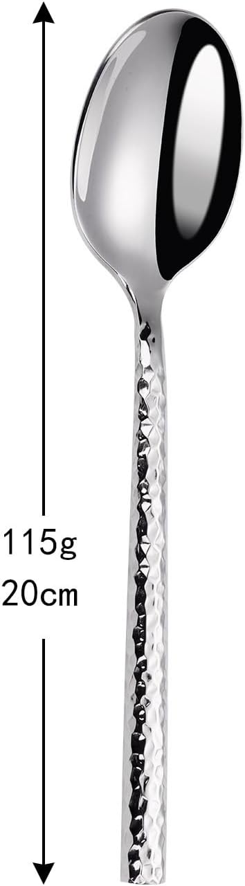 Stainless Steel Flatware serving set,Home Kitchen Eating Tableware Set,Dishwasher Safe,For Home Kitchen Restaurant Hote 5/20/30 Piece 304 Stainless Steel Western Food Knife, Fork And Spoon Set High-en