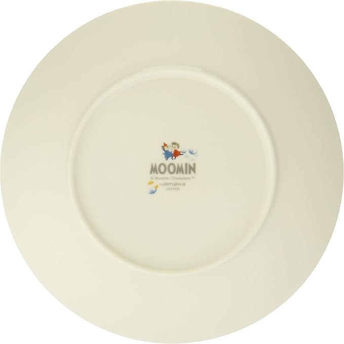 Yamaka Shoten MM3203-330 Luonto Plate, 7.7 inches (19.5 cm), Party, Microwave Safe, Moomin Goods, Scandinavian, Mother's Day, Tableware, Wedding Gift, Made in Japan