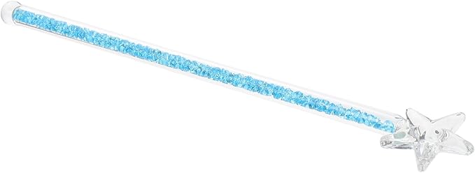 Star Shaped Glass Stirring Rod Beverage Mixing Stick for Coffee Juice Cocktails Heat Resistant and Easy to Clean Home Bars and Restaurants