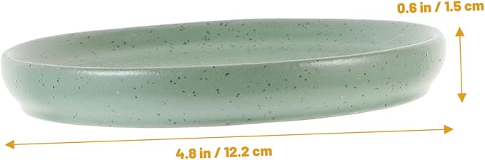Alipis Solid Ceramic Snack Plate for Appetizers Vintage Style Sushi Serving Tray Reusable Food Catering Dish for Parties and Events Casserole Platter