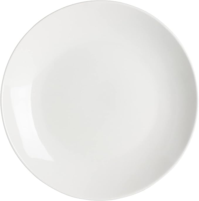 10 Strawberry Street Simply Coupe Dinnerware Set, White, Service for 4 ( 12 Piece)