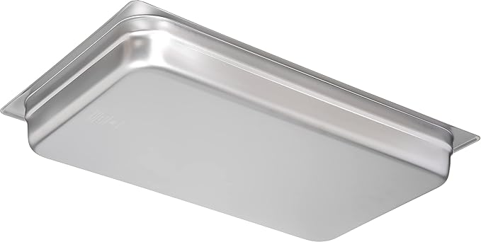 Carlisle FoodService Products Durapan Stainless Steel Steam Table Pan, Commercial Food Pan, Chafing Pan with Spoonable Corners for Catering, Buffets, Restaurants, 9.2 Quarts, Silver