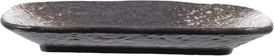BESPORTBLE Ceramic Sushi Plate Long Sauce Dish for Dumplings Snacks and Appetizers High-temperature Fired Dinnerware Tray for Home and Restaurant Use