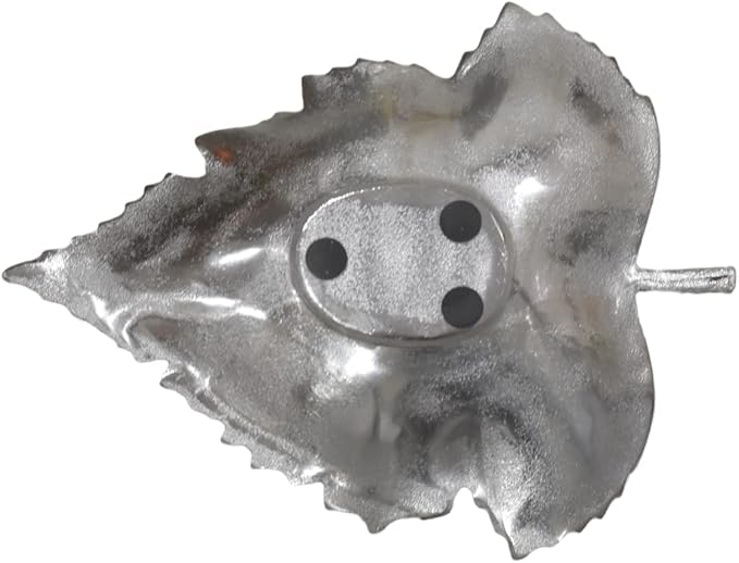 BBH Home's Handmade Silver Novelty Shaped Aluminium Tray 5.23 x 3.93 x 1.14 AMBBVK061AB2020