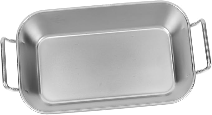 Cabilock Stainless Basket Serving Tray French Fries Holder Snack Plate BBQ Tray Family Party Accessory