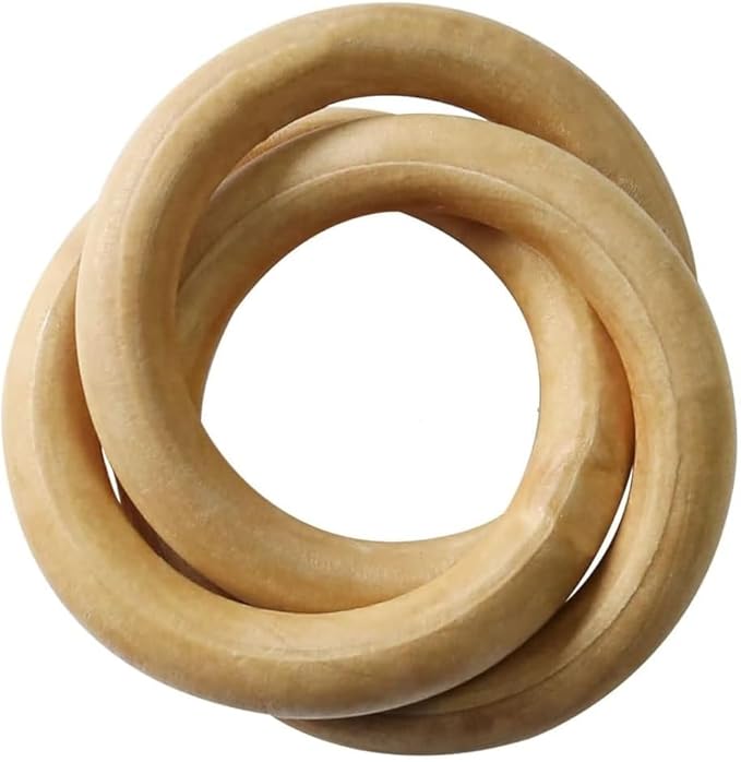 Napkin Rings Set of 12 Handmade Acacia Wood Dining Table Napkin Holder Classic Everyday Thanksgiving Holiday Christmas Festive Party Gift Farmhouse Décor