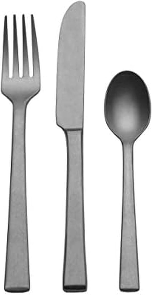 Mikasa Stonewash York 12-Piece Flatware Set, Service For 4