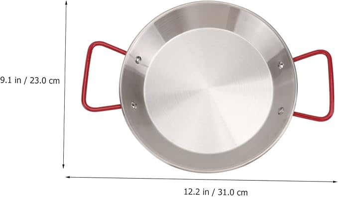 Silver Tray for Serving Platters Stainless Steel Seafood Pot Tray Classic Handles for Restaurant Hotel Family Dinners