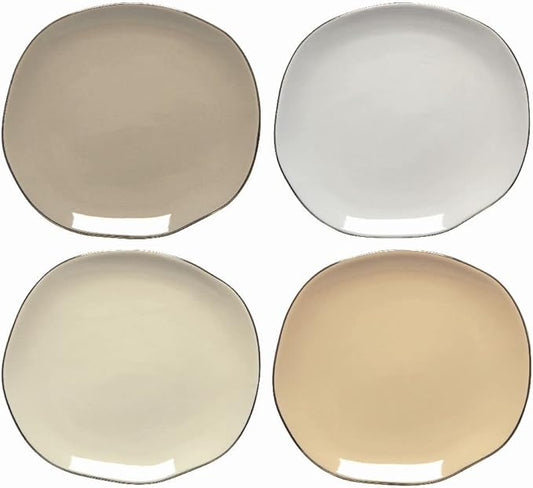 Danica Heirloom 6.5" Pebble Appetizer Plates | Set of 4