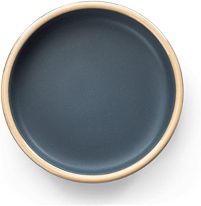 GaRcan Snack Bowls Round Ceramic Plate Small Dessert Plate Soy Sauce Plate Side Dish Snack Sushi Sauce Small Sauce Plate Snack & Dip Bowls (Color : C) (C One Size)