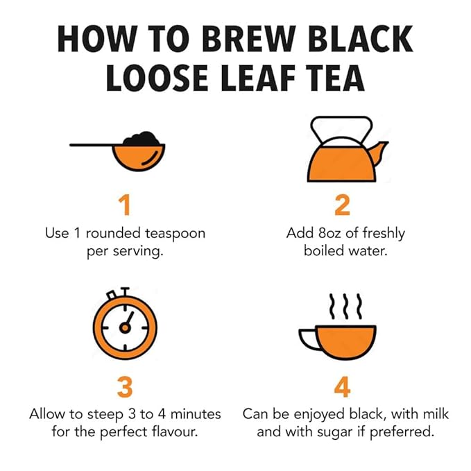 Twinings English Breakfast Loose Leaf Black Tea, 17.64 Ounce (500g) Tin, Caffeinated, Enjoy Hot or Iced