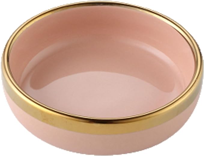 FAREWELL Dipping Bowls Dipping Bowl Set 5pcs Round Seasoning Plate Ceramic Small Bowl Dipping Sauce Dried Fruit Nut Candy Plate Appetizer Bowls (Color : C)