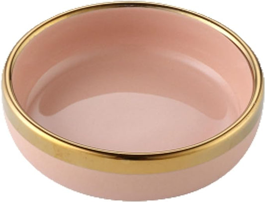 FAREWELL Dipping Bowls Dipping Bowl Set 5pcs Round Seasoning Plate Ceramic Small Bowl Dipping Sauce Dried Fruit Nut Candy Plate Appetizer Bowls (Color : C)