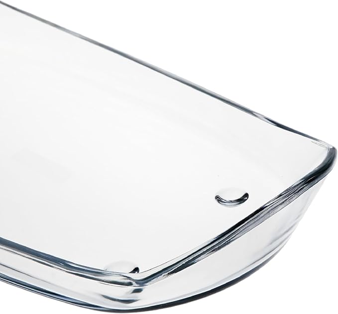 Prima Oblong 12" Glass Tray