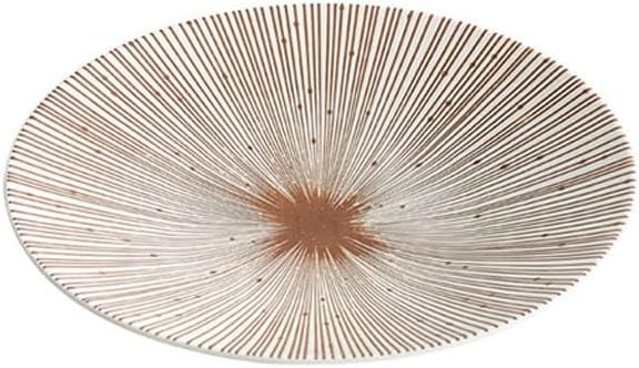Kitchen Plates Ceramic Ramen Bowl Sushi Nut Plate Round Porcelain Plate Suitable for Refrigerator Dishwasher Oven Microwave White Restaurant Plates(White,Small)