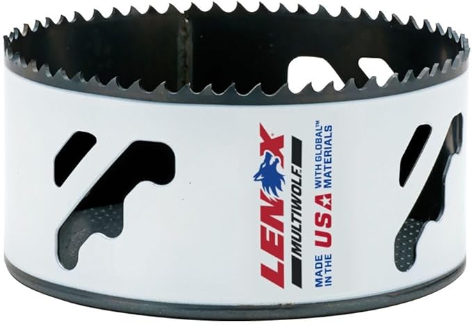 Lenox 4-5/8 Inch Speed Slot Bi-Metal Hole Saw