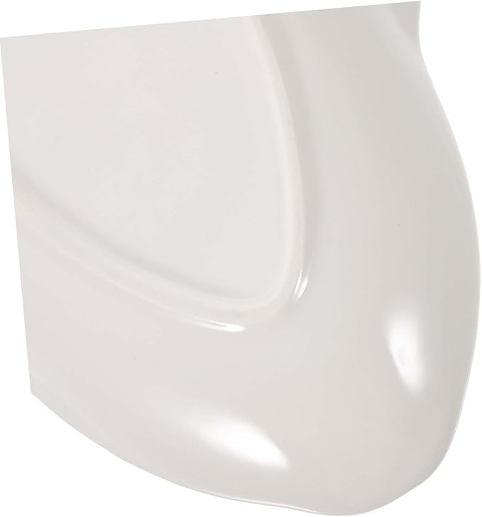 DECHOUS Ceramic Fish Shaped Plate for Serving Snacks and Appetizers Unique Dish for Home and Restaurant Use Creative Design White for Elegant Dining Experience