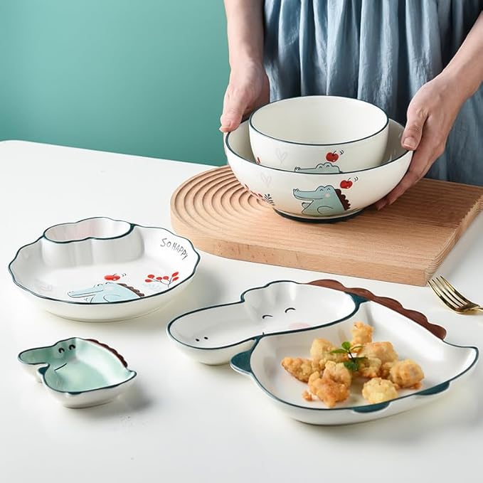 Multi Purpose Appetizer Ceramic Tray Vinegar Bowl Elegant Sushi Cookie Serving Dishes Dipping Sauce Plate for Dumplings French Fries Snacks Homes Restaurants Design Sense Souvenirs