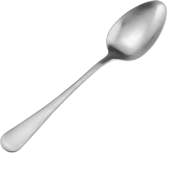 Gugrida 24-Piece Silver Heavy Duty Stainless Steel Flatware Set, Travel Cutlery Include Knife Fork Spoon Service for 4,Healthy & Eco-Friendly Silverware - Matte Elegant Modern Eating Utensils
