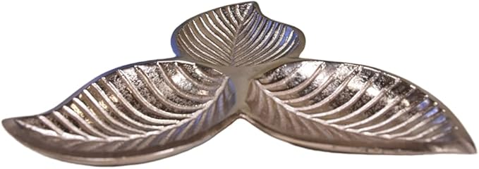 BBH Home's Handmade Bronze Novelty Shaped Aluminium Tray 8.26 x 8.26 x 0.98 AMBBVK038AB2020