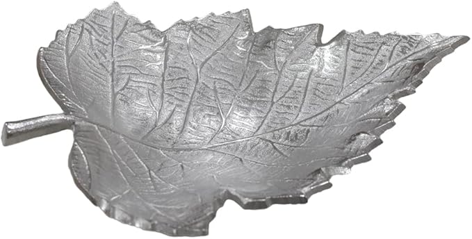 BBH Home's Handmade Silver Novelty Shaped Aluminium Tray 5.23 x 3.93 x 1.14 AMBBVK061AB2020