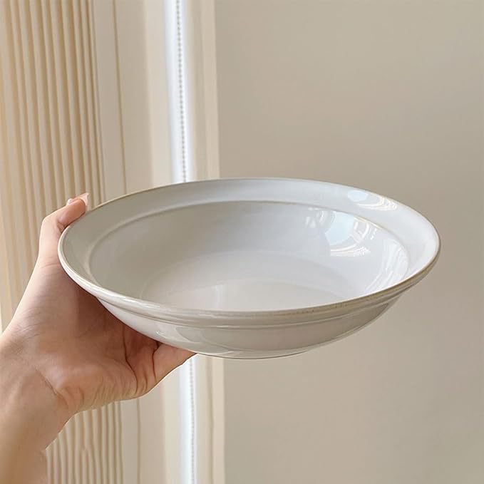 Dessert Plates Simple Style Ceramic Dinner Plate Cold Dish Main Dessert Fruit Home Restaurant Dinner Tableware