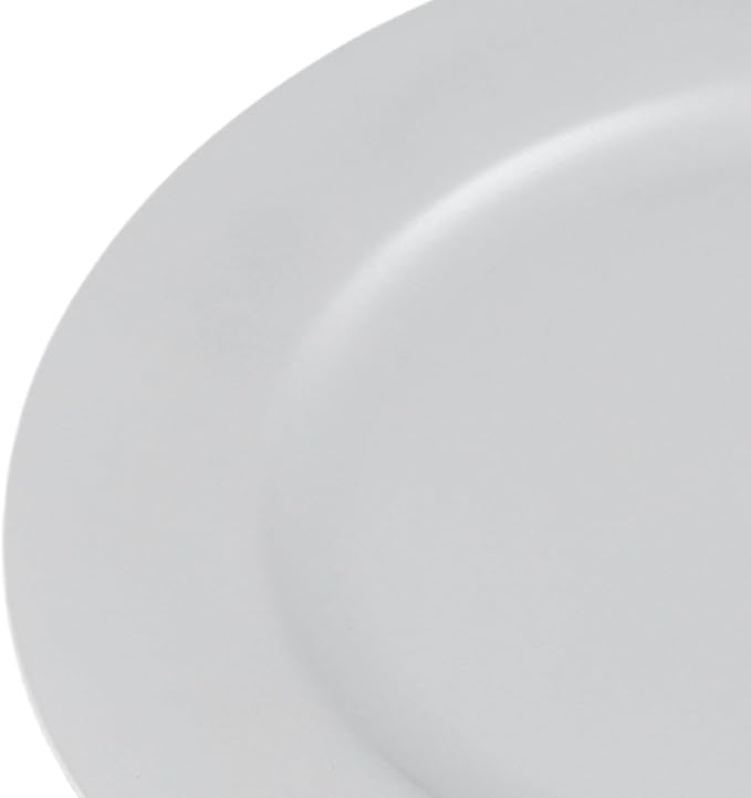 Sliver Plastic Charger Plates Set of 100, 13” Reusable Party Chargers for Dinner Plates, Elegant Round Service Plate Chargers Bulk Decorative for Wedding, Catering Table Decor