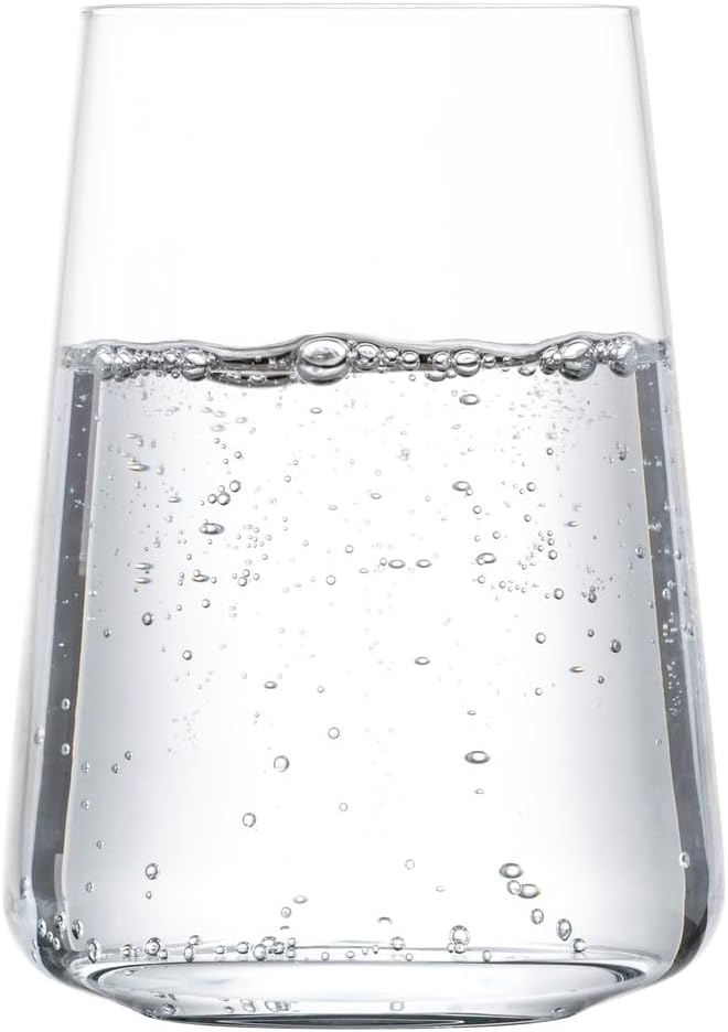 Schott Zwiesel MioVino German Made Crystal Glass, 14 Oz. Tumbler (Set of 4), Clear
