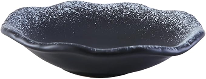 GUERNSEY Snack Bowls Retro Ceramic Plate Cold Vegetable Plate Suitable for Seaweed Kimchi Dessert Sauce Plate Dipping Sauce Plate Snack & Dip Bowls (Color : C, Size : Small)
