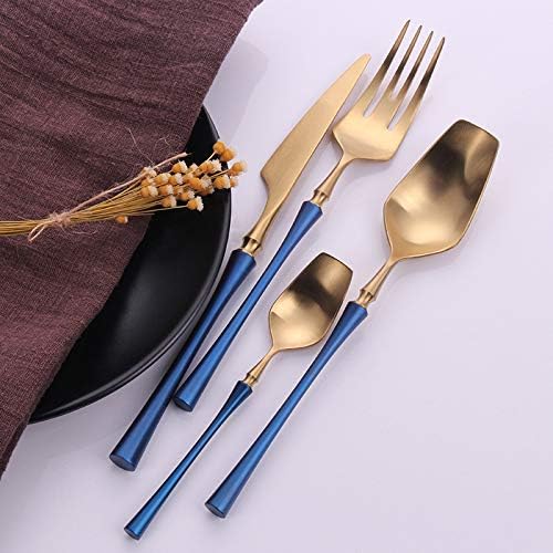 Stainless Steel Flatware serving set,Home Kitchen Eating Tableware Set,Dishwasher Safe,For Home Kitchen Restaurant Hote 4/16/24 Piece 304 Stainless Steel Creative Knife, Fork And Spoon, Western Tablew