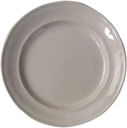 SONGCHAO Party Supplies Plate Ceramic Household Dishes Breakfast Lunch Dinner Afternoon Tea Steak Household Commercial Kitchen Fruit Tray Party Plates (Color : 011)