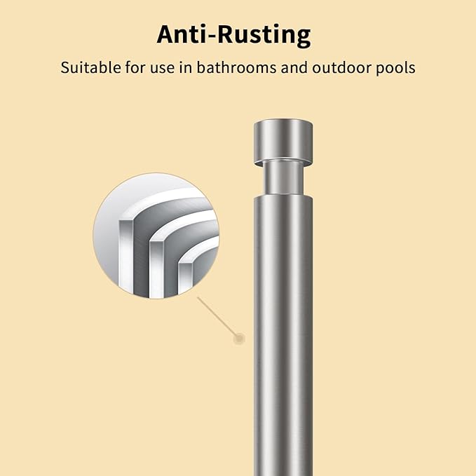 Paper Towel Holder Countertop, Black Paper Towel Holder with Weighted Base Non Slip, Standing Paper Towel Roll Holder for Kitchen Bathroom, Easy One-Handed Operation, Stainles Steel (Brushed Nickel)