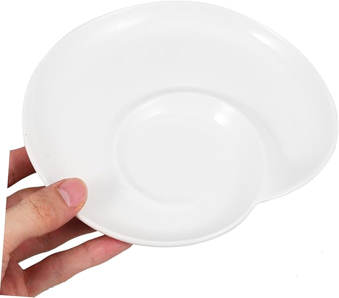 Serving Tray Ceramic Plate Dumpling Party Platter Dividers and Holder for Snacks