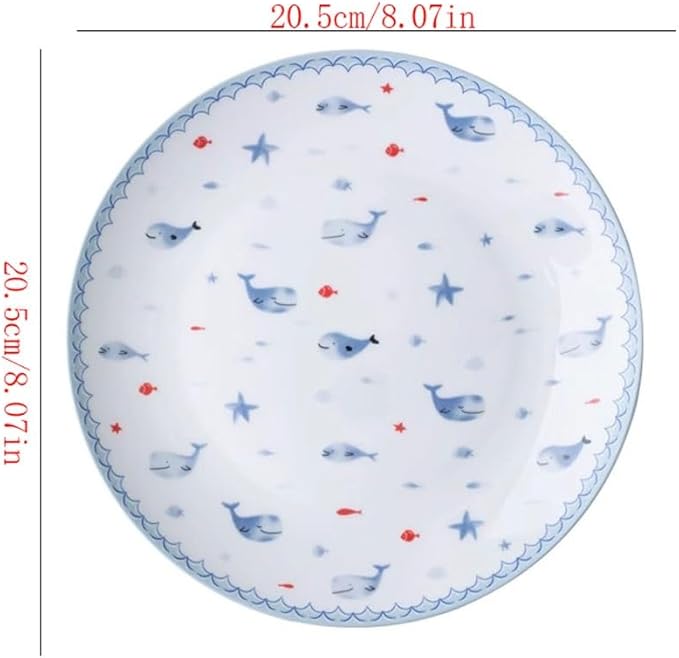 Dining Plates Simple Ceramic Dinner Plate, Western Dinner Plate, Tableware, Breakfast Plate, Cake Dessert Plate, Steak Plate Ceramic Dinner Plates