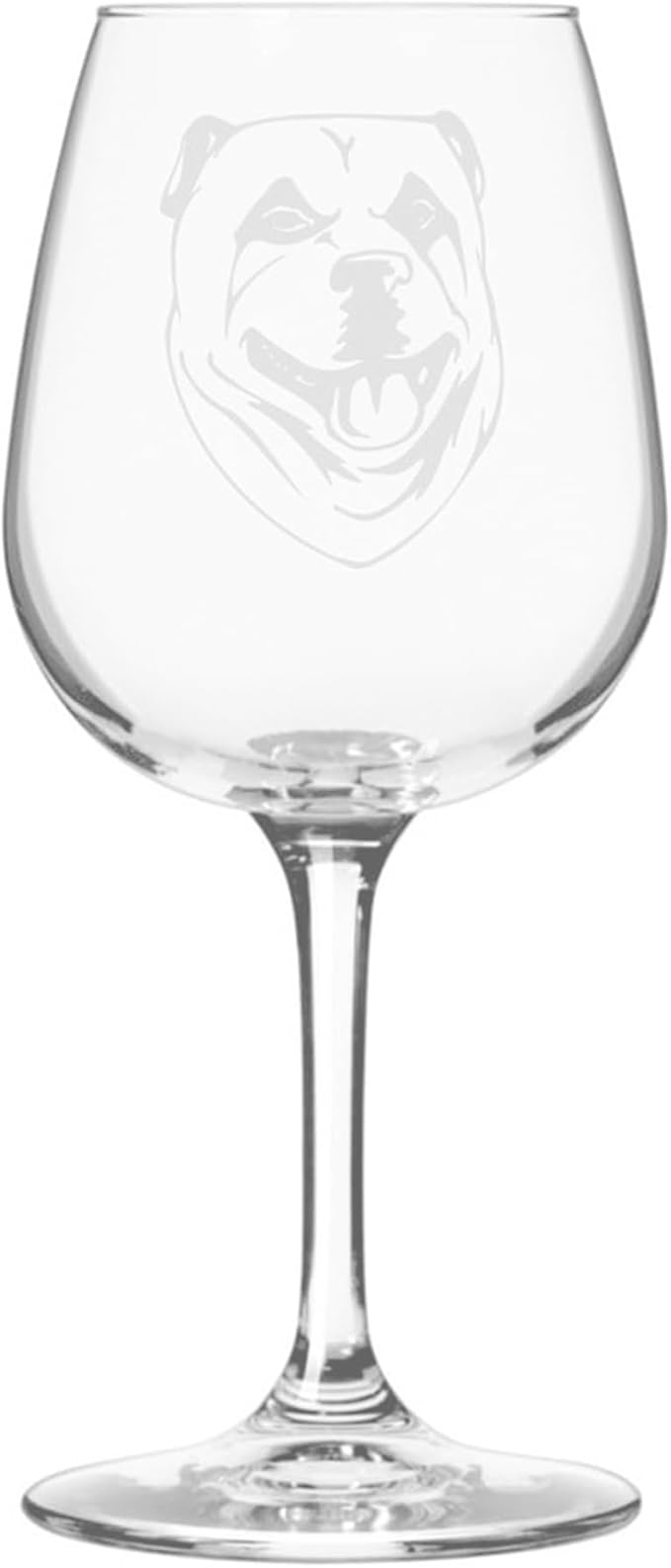 Kangal Dog Personalized Custom Themed Etched 12.75oz Wine Glass
