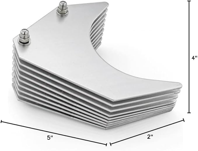 New Star Foodservice 39931 Pushing Block for Commercial Tomato Slicer, 1/4-Inch