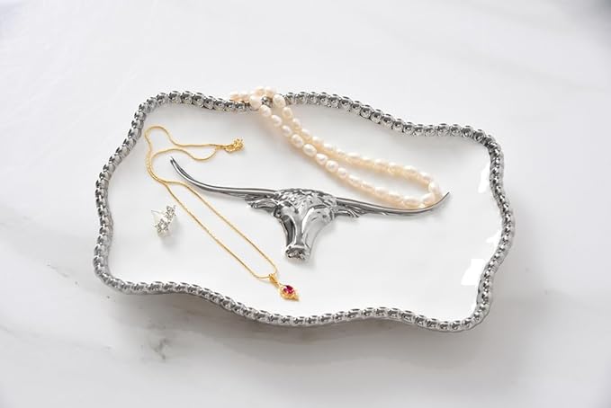 Pampa Bay Longhorns Small Tray, 10" x 7" x 1"