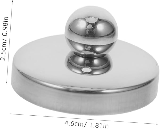 Stainless Steel Tea Mug Lid with Strainer Replacement Cover for Teapots and Tea Accessories Quick Installation for