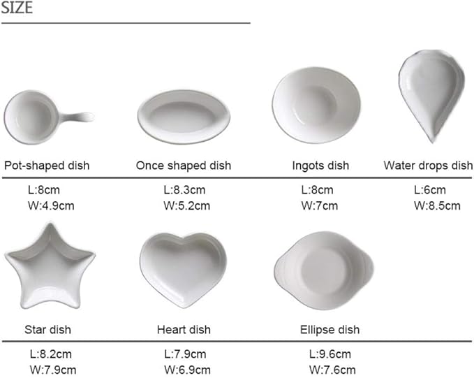 fruit dishCreative Japanese Dishes Ceramic Plate Household Dip Dish Cute-heart dish