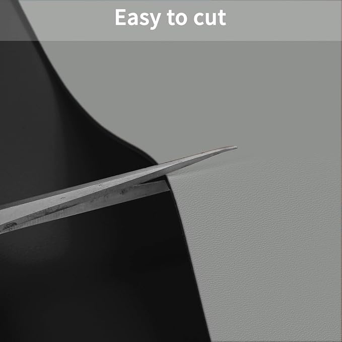 Table Protector for Dining Room Table - Can Be Used On Both Sides Waterproof and Easy to Clean Good Flatness Used for Dining Table(Black+Gray 54x54)