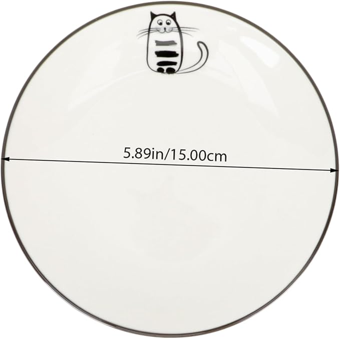 6pcs Ceramic Plates Japanese Food Dishes for Hotel Use for Steak Pasta and Family Gatherings Dishwasher Smooth Surface Design