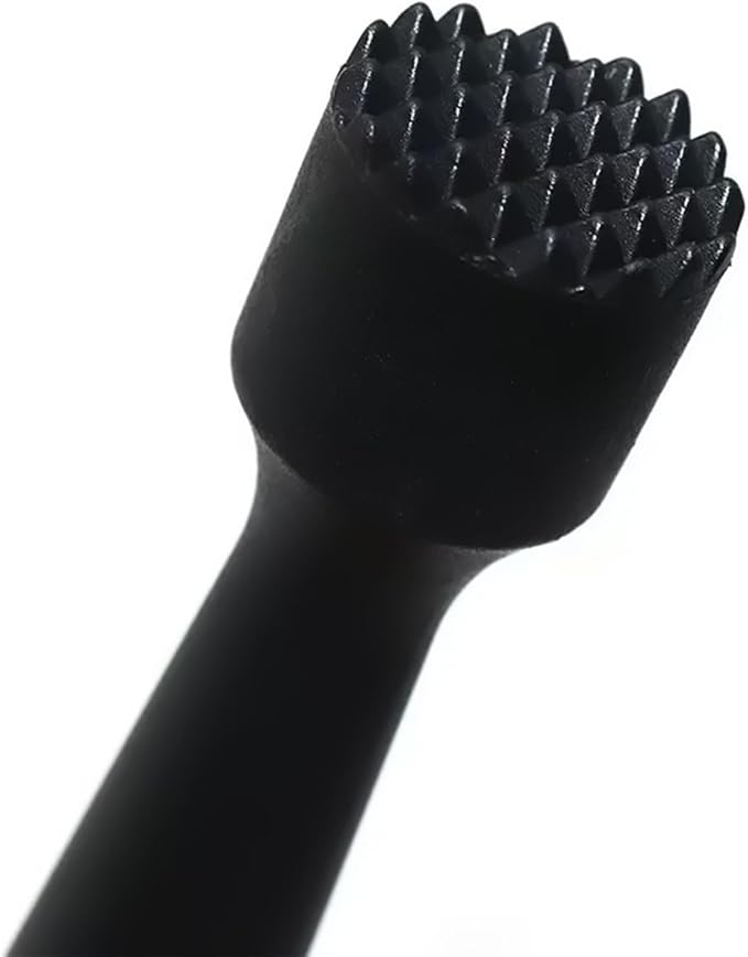 8 Pcs Muddler for Cocktails – 8 Inch Bar Muddler Set for Mojitos Fruit Drinks Ice Crushing – Perfect for Home Bar & Bartender Accessories (Black)