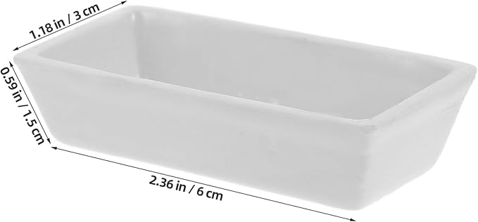iplusmile Ceramic Dipping Bowls for Condiments Sauce Dishes Appetizer Plates for Sushi and Seasoning Elegant Design for Kitchen Use