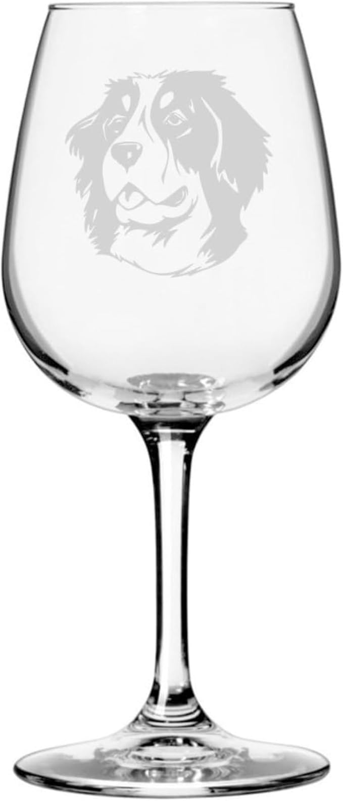Bernese Mountain Dog Themed Etched 12.75oz Wine Glass B00KKPWYHC: Boston Terrier Dog Themed Etched All Purpose 12.75oz Wine Glass