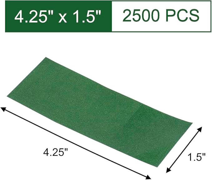 Gmark Paper Napkin Band Box of 2500 (Hunter Green), Paper Napkin Rings self Adhesive GM1054