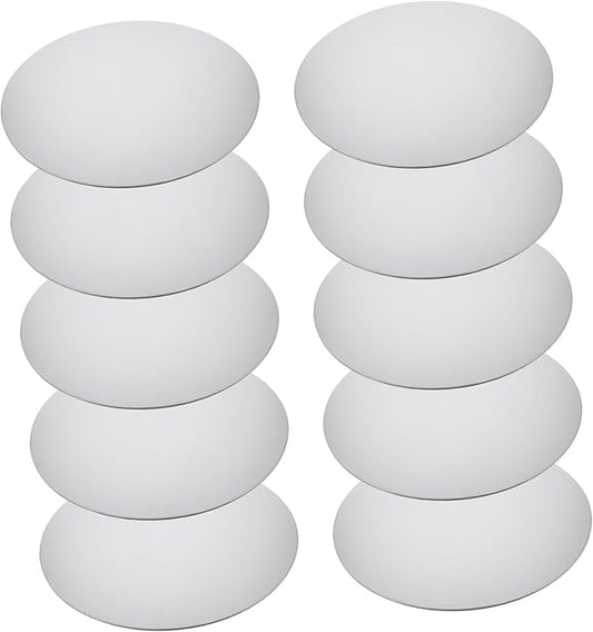 Unomor 10pcs Round Cake Boards Cake Trays Dessert Display Plates Decorative Serving Trays