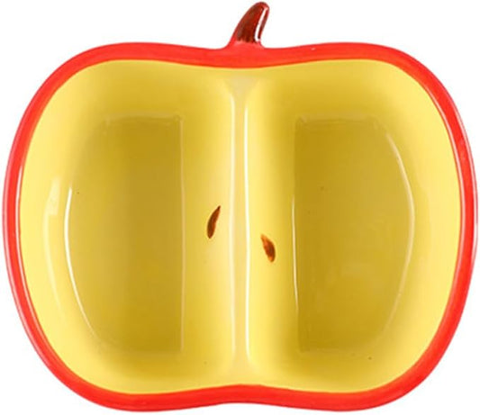 Practical Ceramic Fruit Shape Appetizer Plate Ceramic Texture Suitable for Home Kitchens and Party Use Party Dish