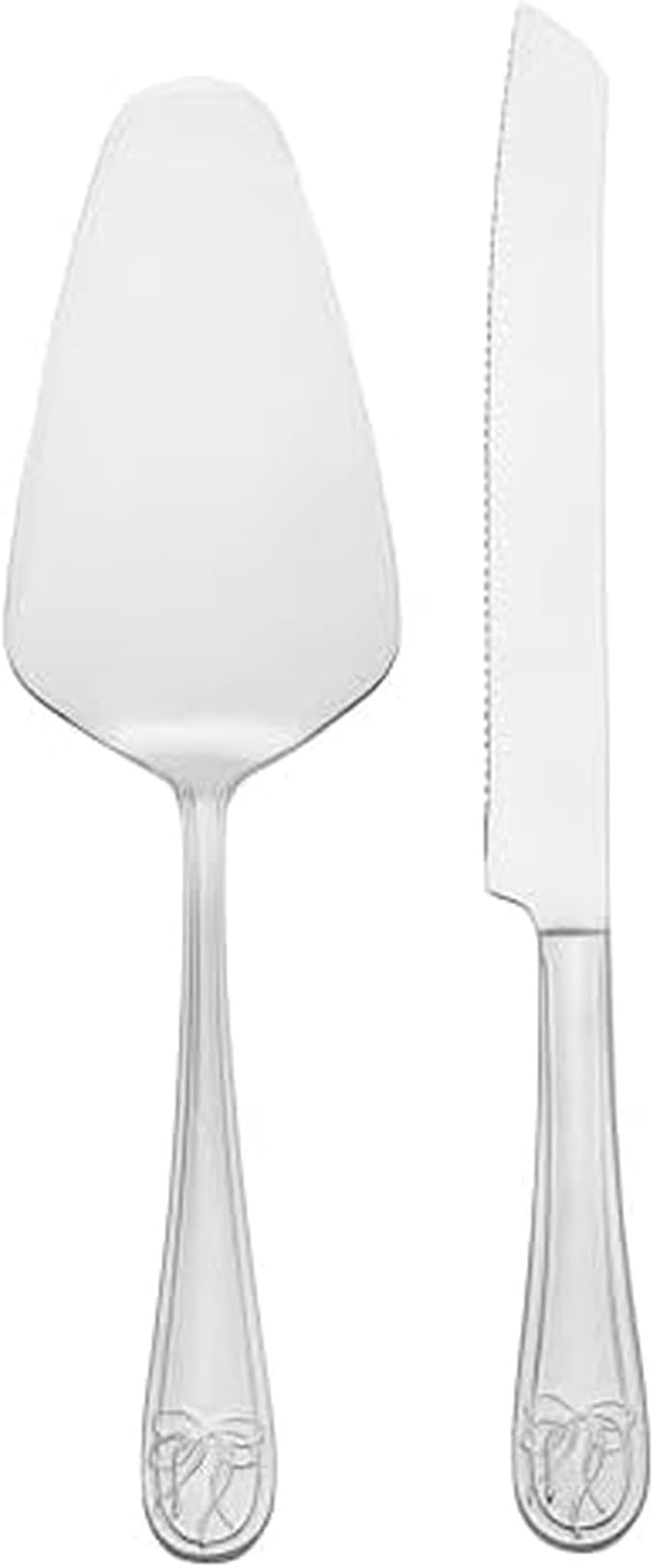 Mikasa Love Story 18.10 Stainless Steel Pie Cake Serving Set, 2 Piece