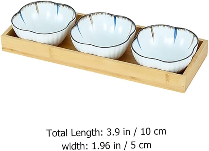 ABOOFAN Quality Material Snack Trays Small Plates Ceramic Serving Plate Easy to Clean for Snacks